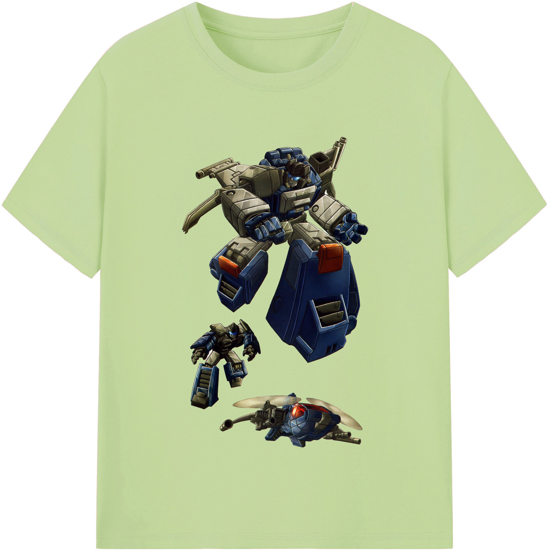 （画像用）  綿100％半袖Tシャツ（フロントプリント）